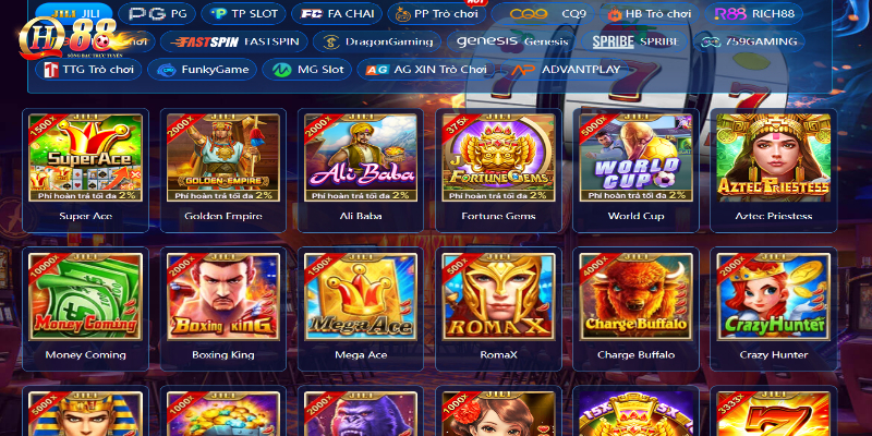 Giới thiệu chung về quay slots game QH88